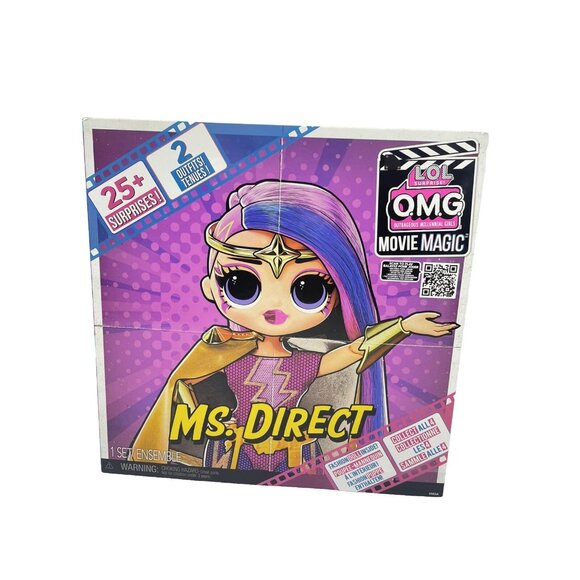 LOL Surprise OMG Movie MagicMs. DirectFashion Doll25+ Surprises! 2 Outfits